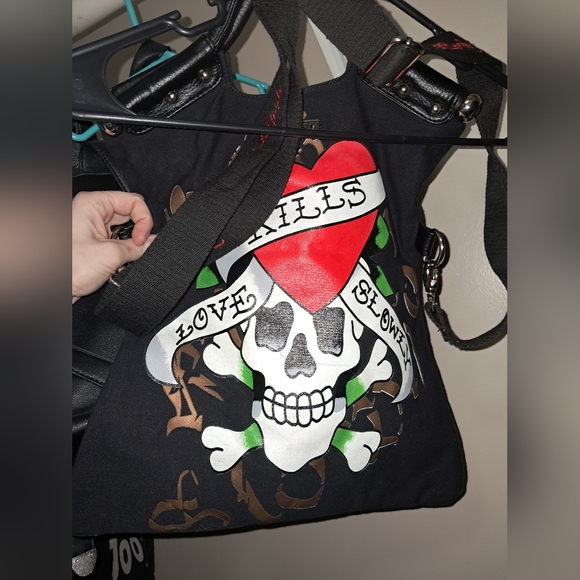 COPY - Vintage Ed Hardy crossbody bag - Picture 2 of 2